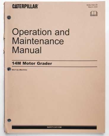 caterpillar-14m-motor-grader-operation-maintenance-manual-sebu7883-06-march-2008-big-0