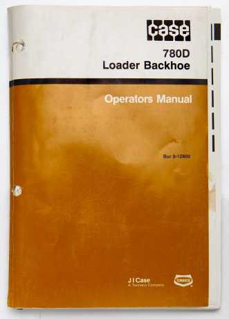 case-780d-loader-backhoe-operators-manual-bur-9-12800-july-1988-big-0