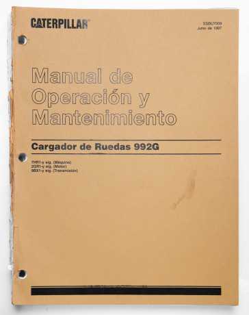 caterpillar-992g-wheel-loader-operation-and-maintenance-manual-ssbu7009-june-1997-spanish-big-0