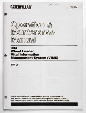 caterpillar-994-wheel-loader-vital-information-management-system-vims-sebu7027-july-1996-big-0
