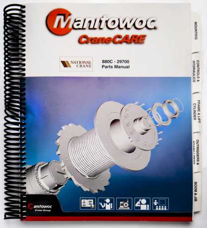Manitowoc CraneCare 880C-29700 Parts Manual June 2004