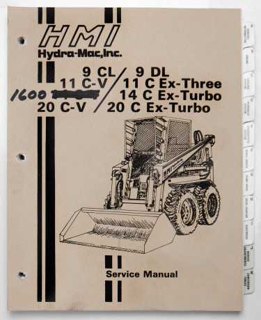 hydra-mac-inc-hmi-9-cl9-dl-11c-v11-e-ex-three-160014c-ex-turbo-20-c-v20-c-ex-turbo-service-manual-big-0