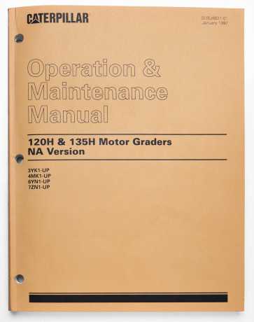 caterpillar-120h-135h-motor-graders-operation-maintenance-manual-na-version-sebu6821-01-january-1997-big-0