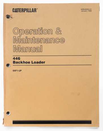 caterpillar-446-backhoe-loader-operation-maintenance-manual-sebu6262-01-january-1990-big-0