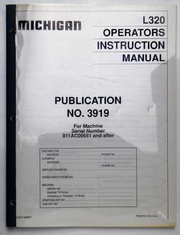 michigan-l320-wheel-loader-operators-instruction-manual-publication-no-3919-25c1192bat-big-0