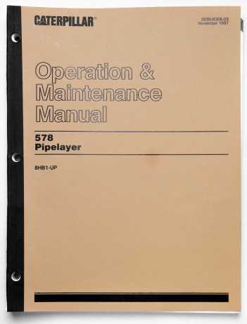 caterpillar-578-pipelayer-operation-maintenance-manual-sebu6306-03-november-1997-big-0